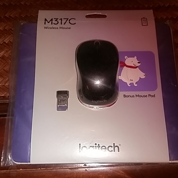logitech Other - Logitech wireless mouse and pad